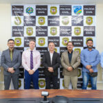 DELEGACIA-GERAL DA POLÍCIA CIVIL RECEBE VISITA DO SECRETÁRIO DE SEGURANÇA, DEFESA E CIDADANIA