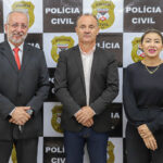 DELEGACIA-GERAL DA POLÍCIA CIVIL RECEBE VISITA INSTITUCIONAL DE JUIZ CORREGEDOR DA VEPEMA