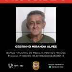 PROCURADO: GEBRINHO MIRANDA ALVES