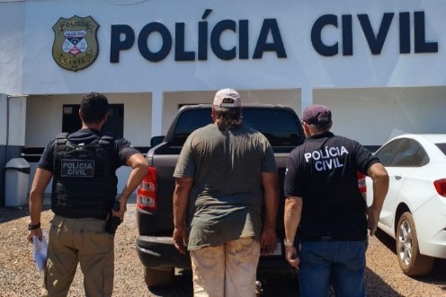 POLÍCIA CIVIL CAPTURA FORAGIDO CONDENADO POR HOMICÍDIO EM SÃO FRANCISCO DO GUAPORÉ